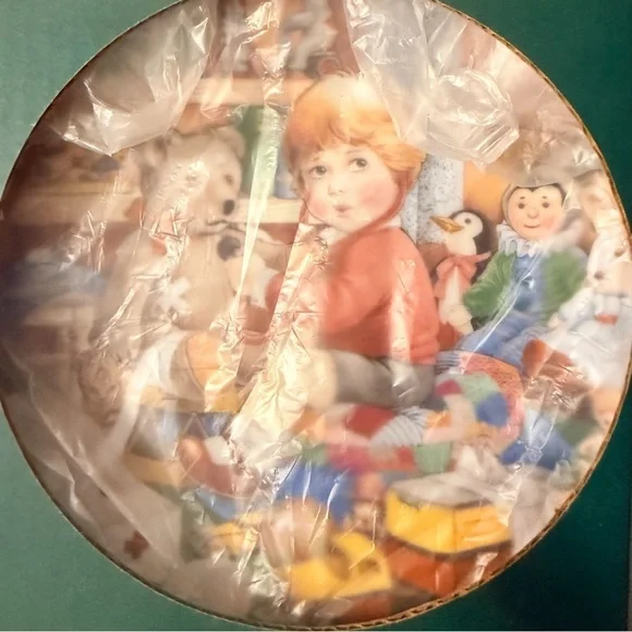 1984 Carol Lawson “Little Doctor” Collector Plate Franklin Porcelain In Box 8” - Picture 4 of 10